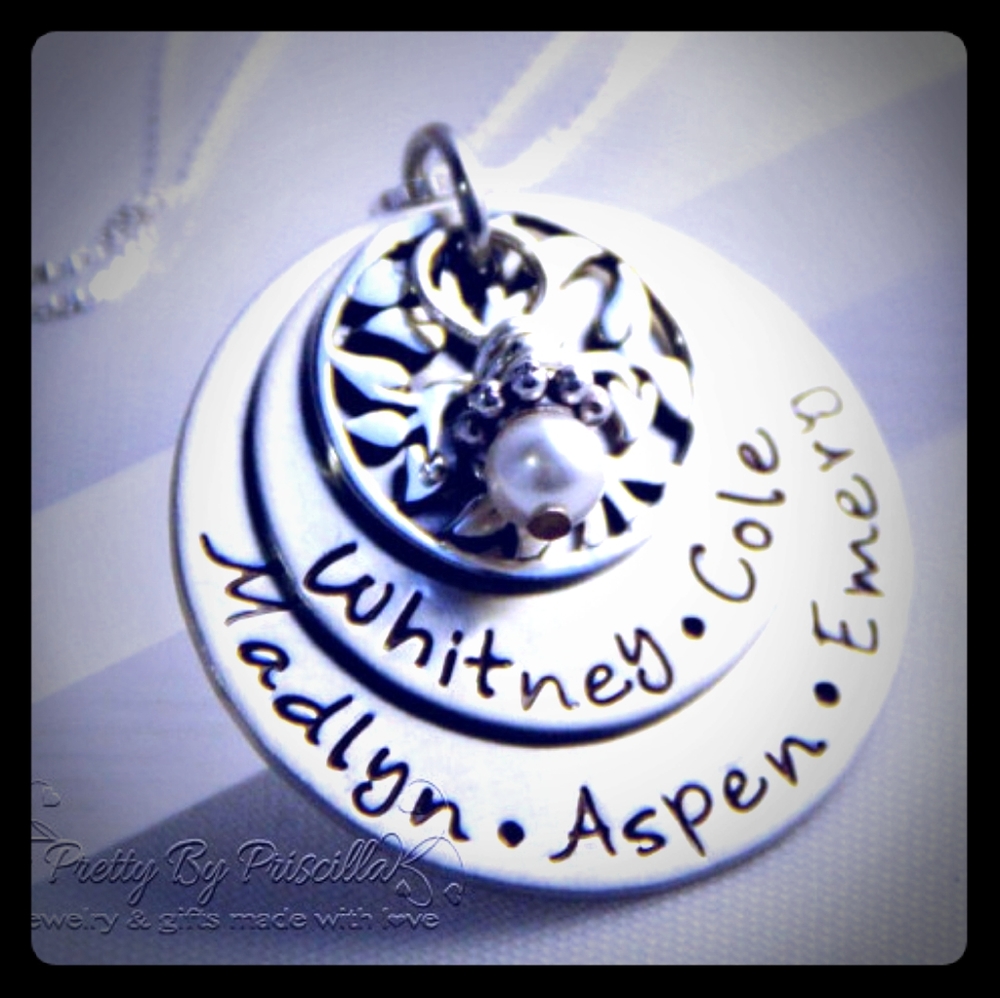 Mother's day gift for mom | SS family tree necklace
